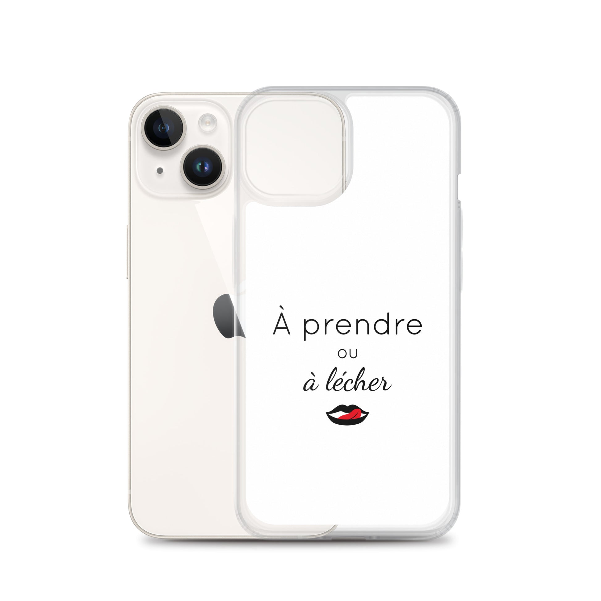 Coque iPhone À prendre ou à lécher iPhone 14 - Sedurro