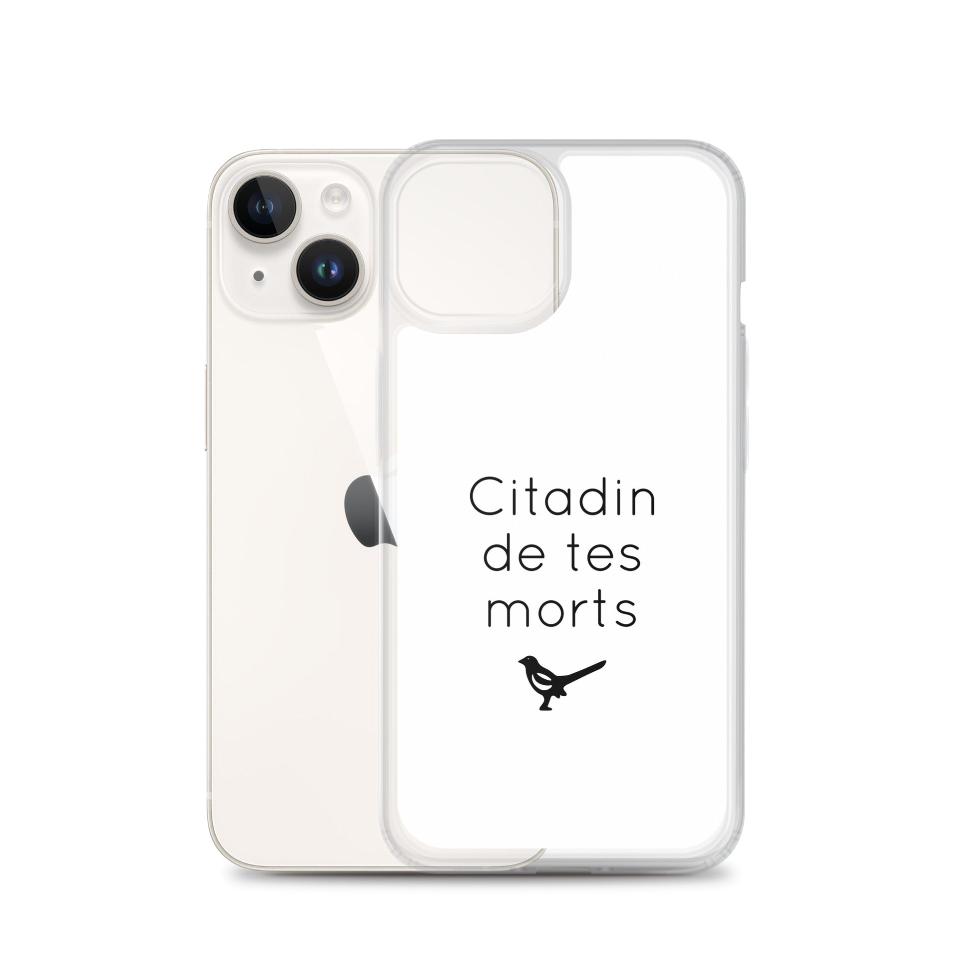 Coque iPhone Citadin de tes morts iPhone 14 - Sedurro