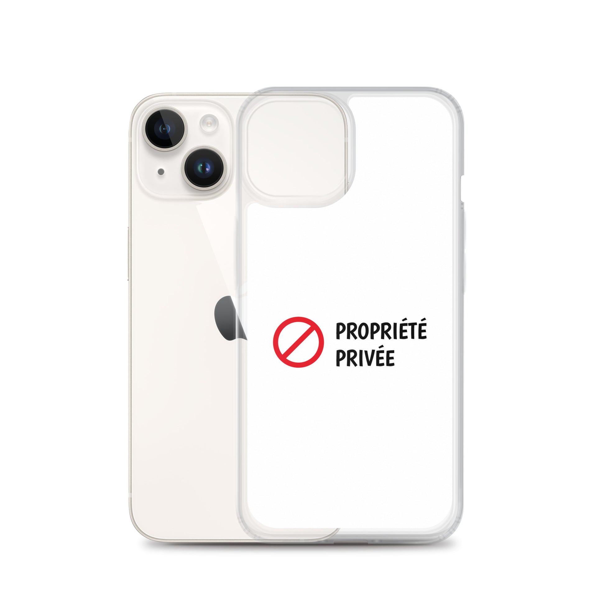 Coque iPhone Propriété privée iPhone 14 - Sedurro