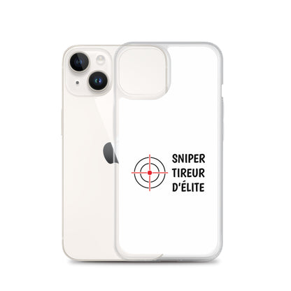 Coque iPhone Sniper tireur d'élite iPhone 14 - Sedurro