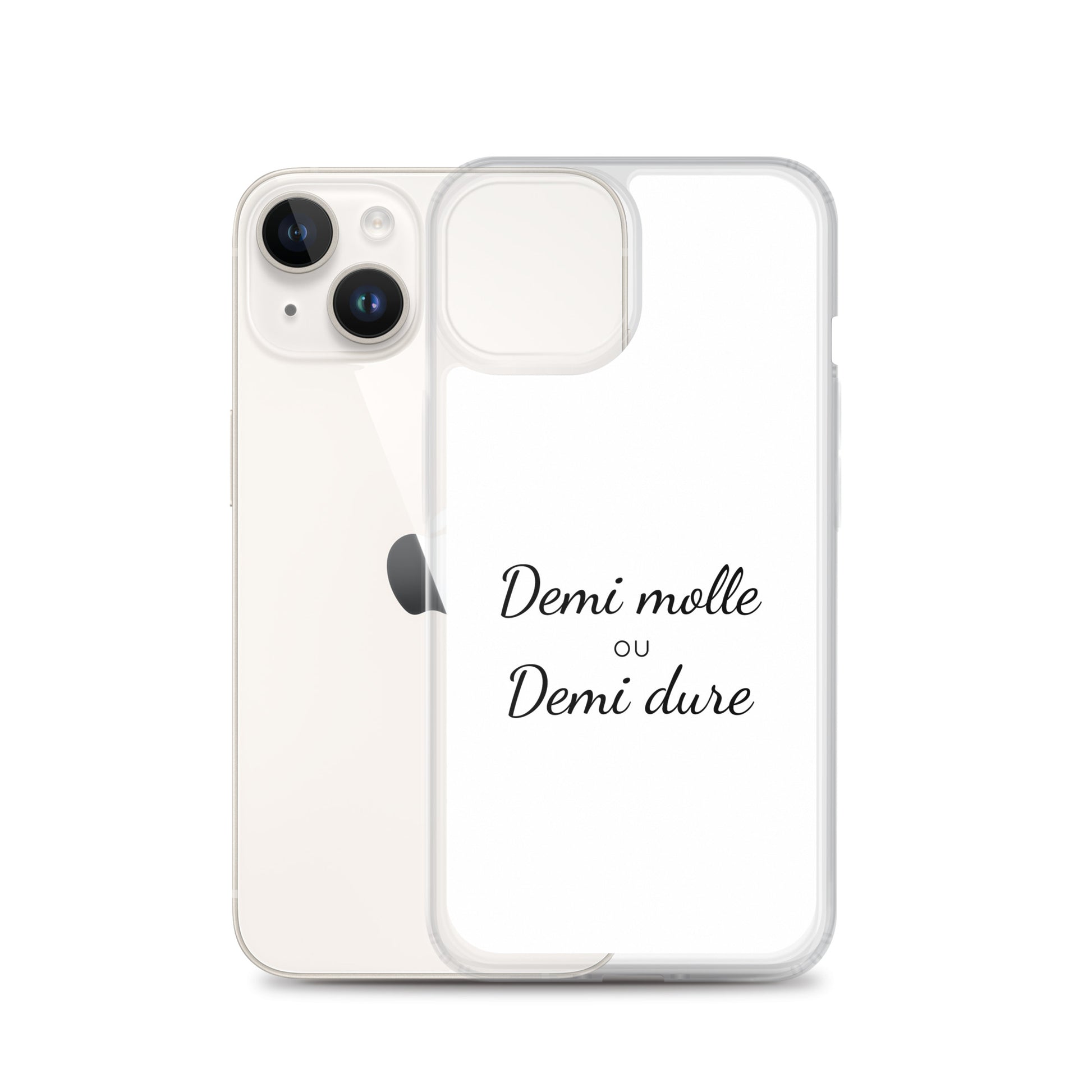 Coque iPhone Demi molle ou demi dure iPhone 14 - Sedurro