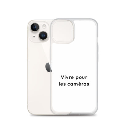 Coque iPhone Vivre pour les caméras iPhone 14 - Sedurro