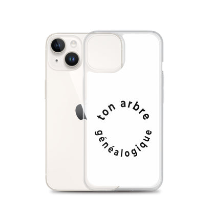 Coque iPhone Ton arbre généalogique en forme de cercle - Sedurro