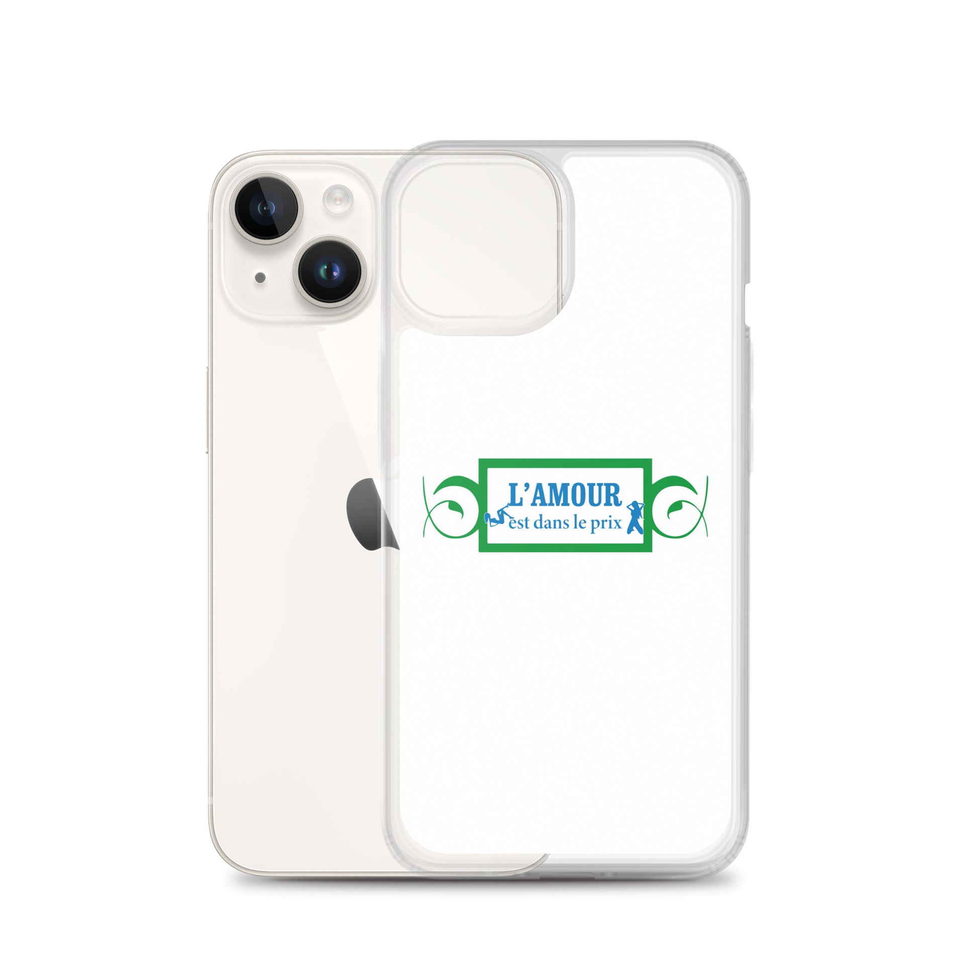 Coque iPhone L'amour est dans le prix - Sedurro