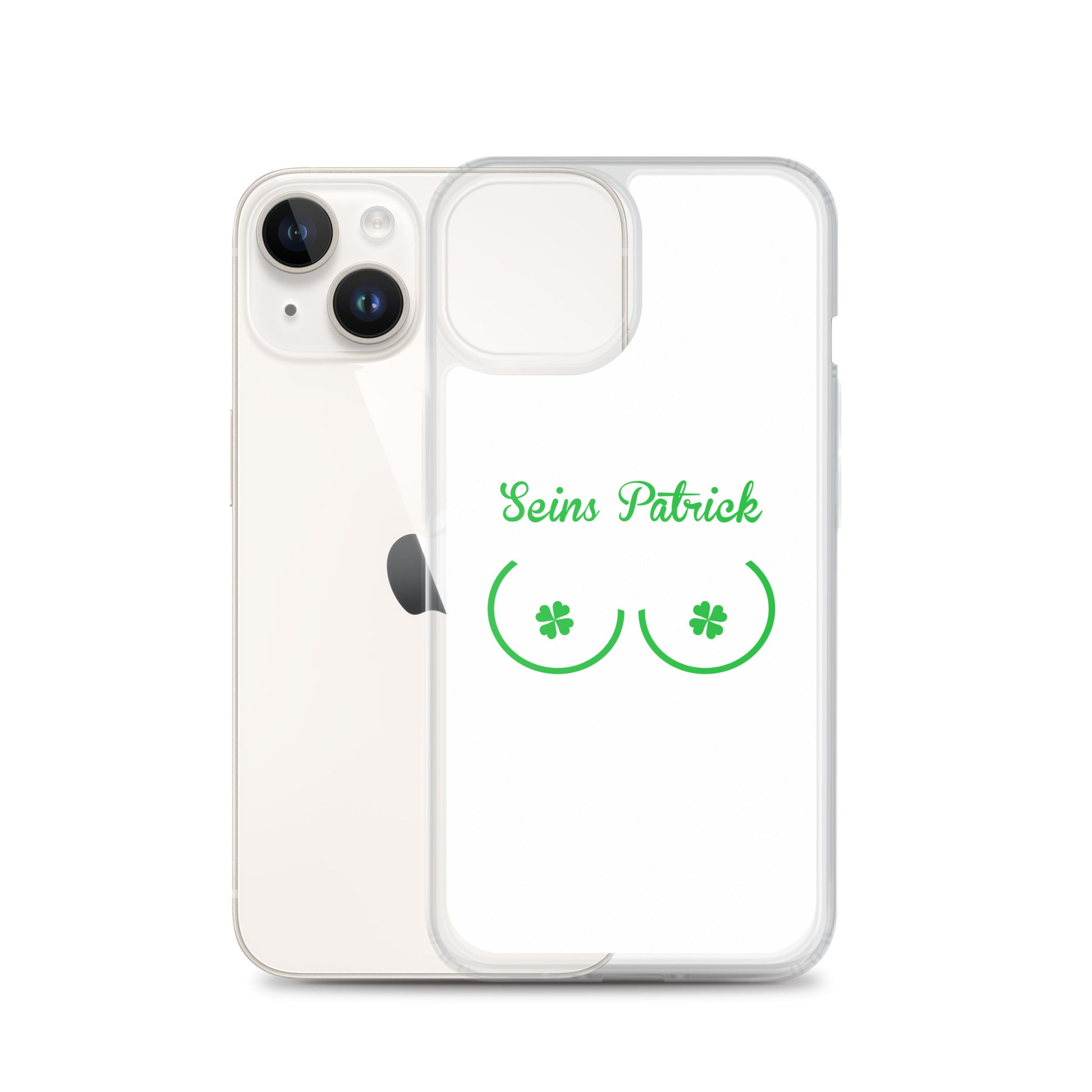 Coque iPhone Seins Saint Patrick - Sedurro