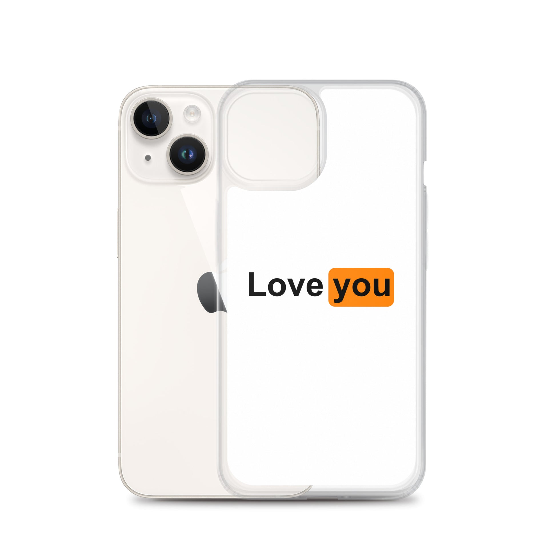 Coque iPhone Love you logo PH - Sedurro