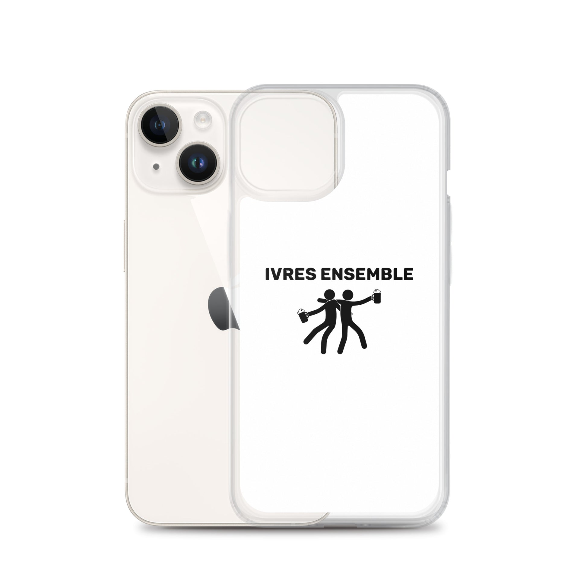 Coque iPhone Ivres ensemble - Sedurro