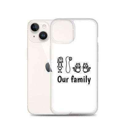 Coque iPhone Our family woman vibrator cats - Sedurro