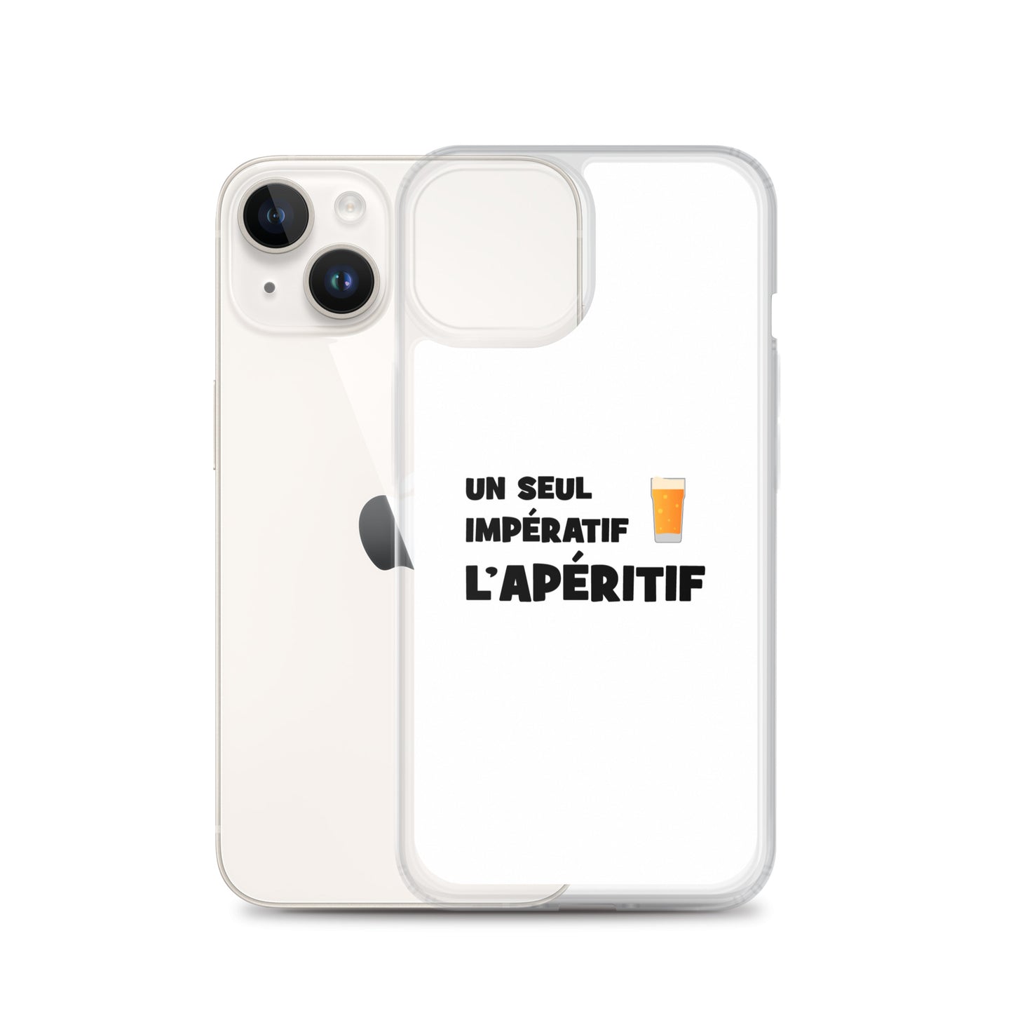 Coque iPhone Un seul impératif L'apéritif - Sedurro
