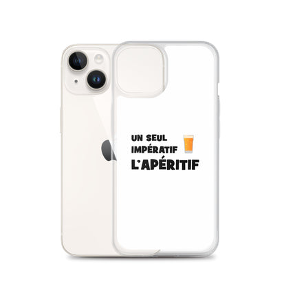 Coque iPhone Un seul impératif L'apéritif - Sedurro
