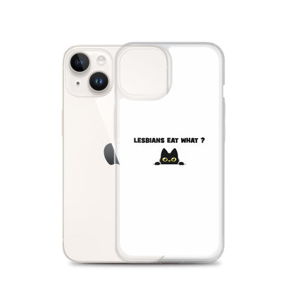 Coque iPhone Cat Lesbians eat what - Sedurro