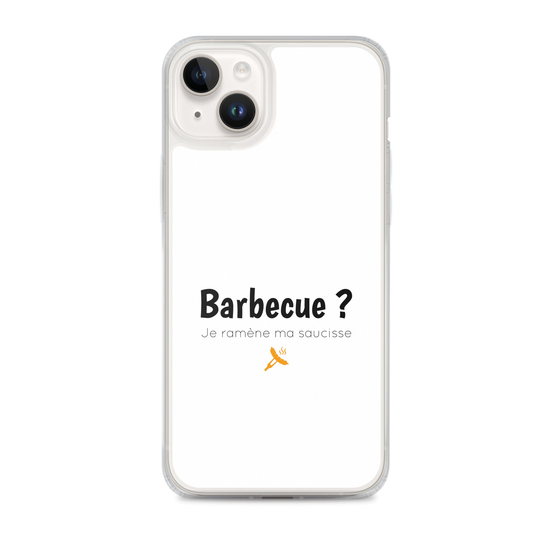 Coque iPhone Barbecue je ramène ma saucisse - Sedurro