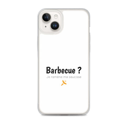 Coque iPhone Barbecue je ramène ma saucisse - Sedurro