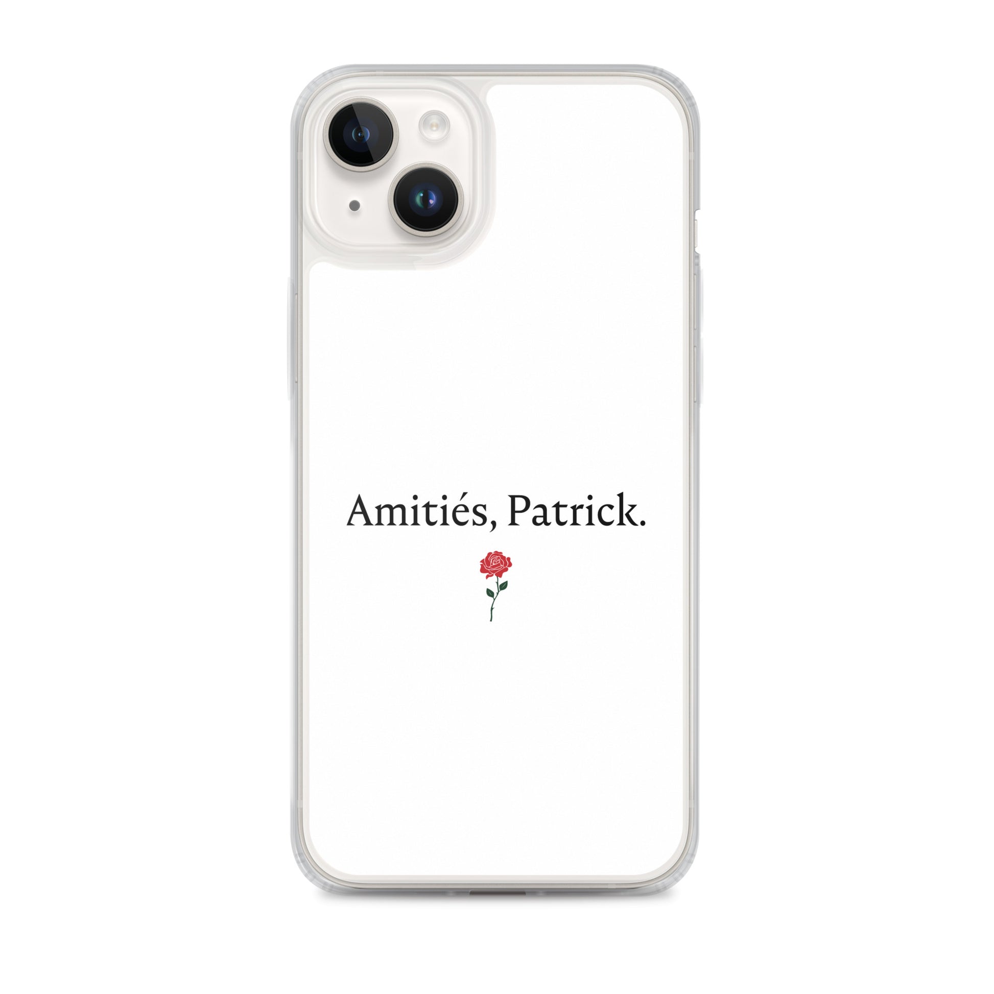 Coque iPhone Amitiés Patrick iPhone 14 Plus - Sedurro