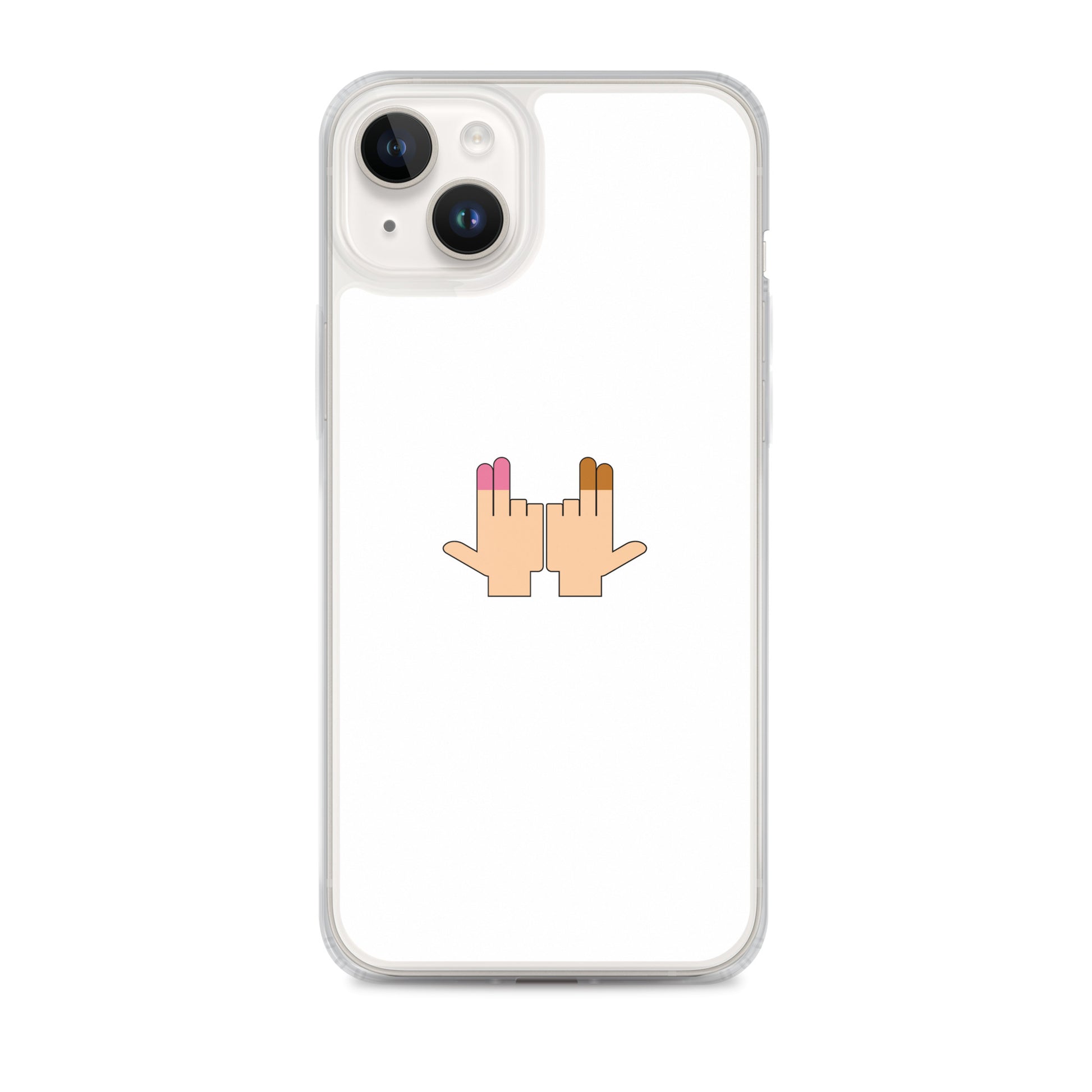 Coque iPhone DP Double péné signe du J seul iPhone 14 Plus - Sedurro