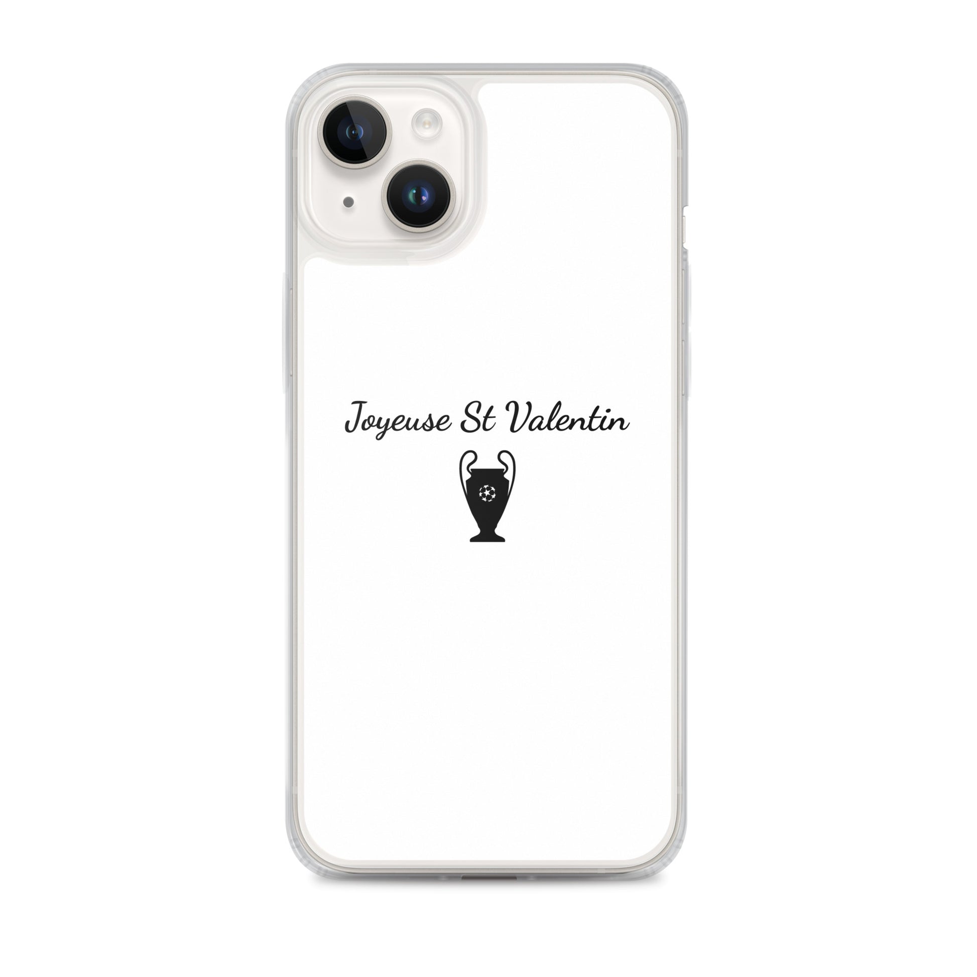 Coque iPhone Joyeuse Saint Valentin Ligue des Champions iPhone 14 Plus - Sedurro