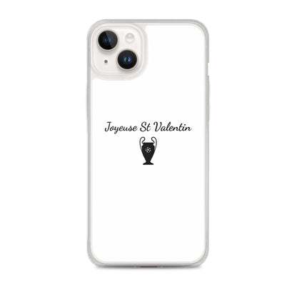 Coque iPhone Joyeuse Saint Valentin Ligue des Champions iPhone 14 Plus - Sedurro
