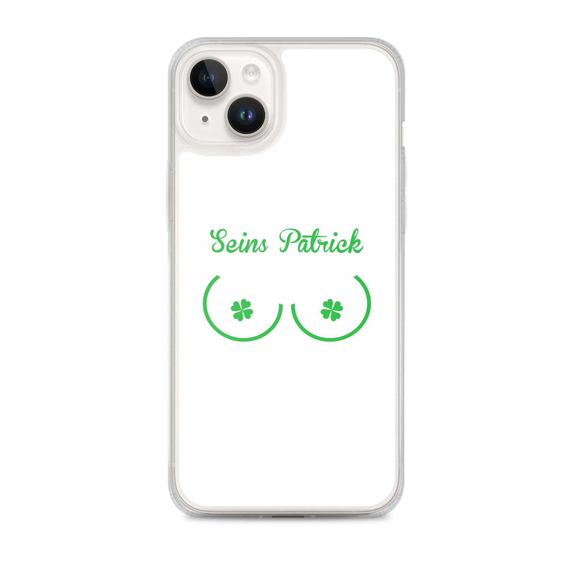 Coque iPhone Seins Saint Patrick - Sedurro