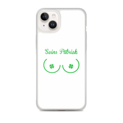 Coque iPhone Seins Saint Patrick - Sedurro