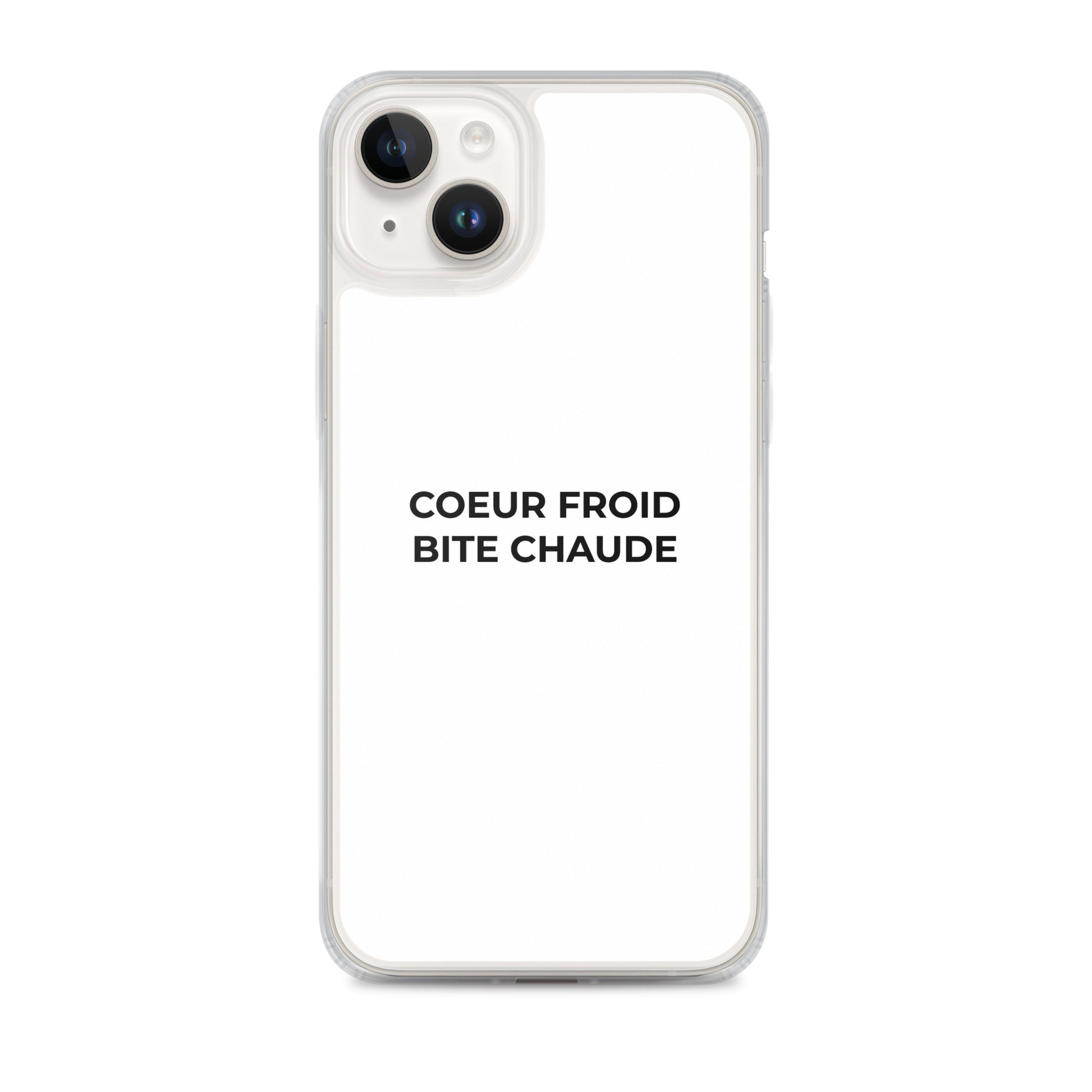 Coque iPhone Cœur froid bite chaude iPhone 14 Plus - Sedurro