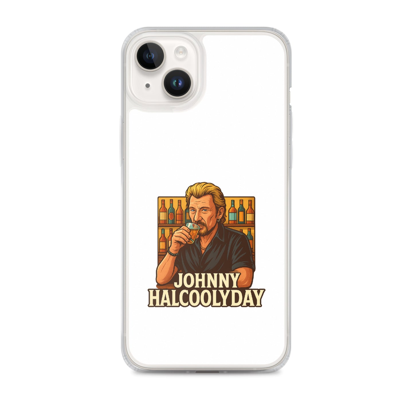 Coque iPhone Johnny Halcoolyday - Sedurro