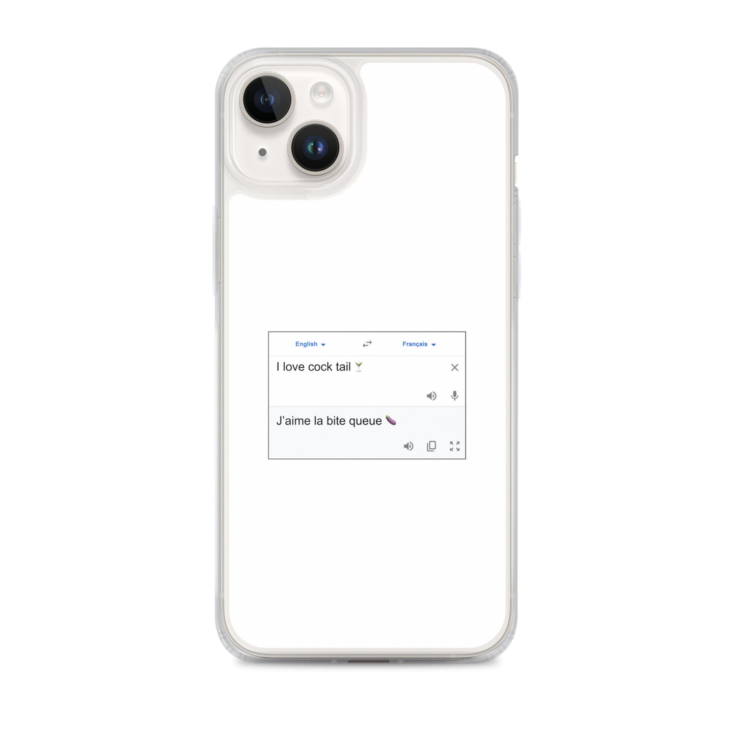 Coque iPhone Traduction cocktail - Sedurro