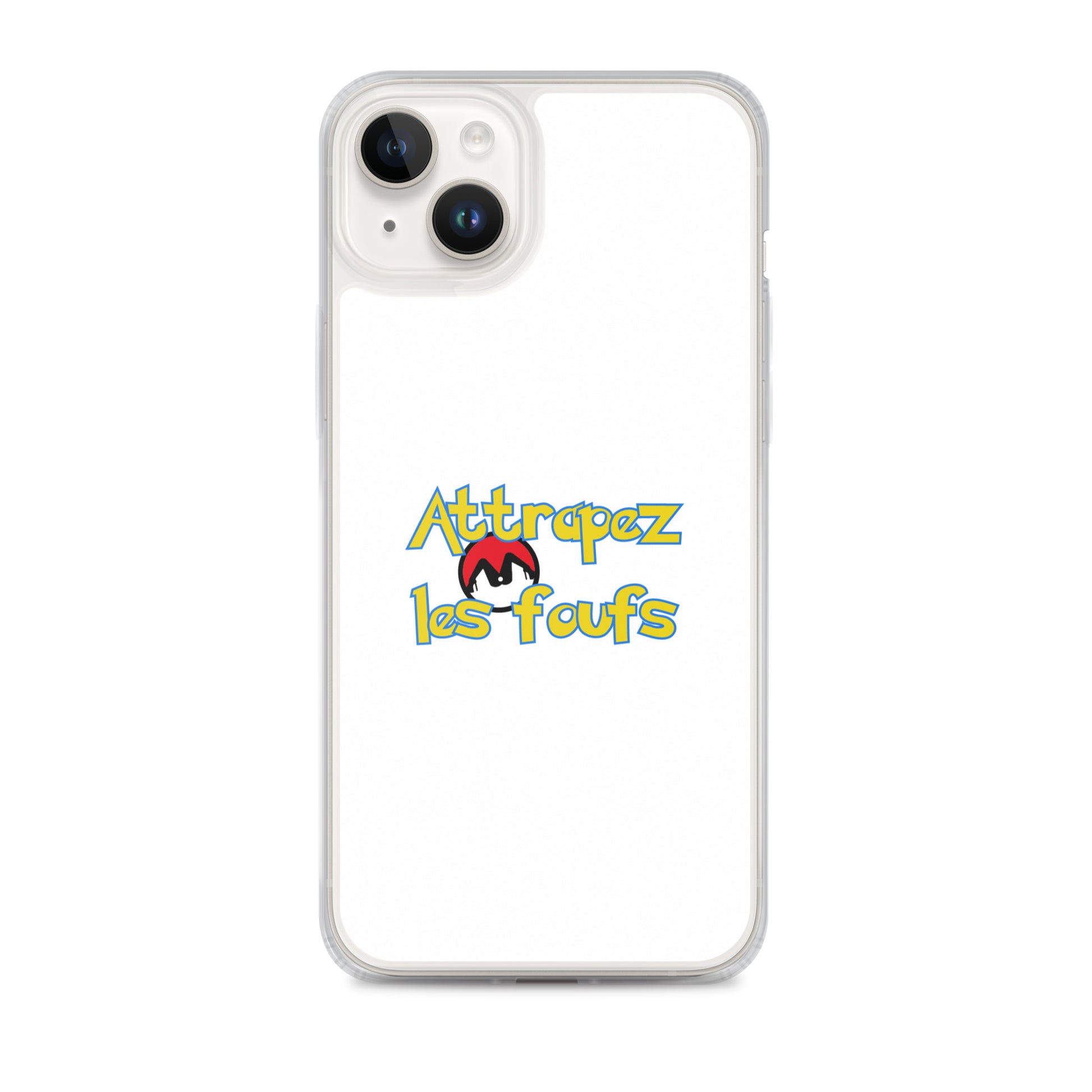 Coque iPhone Attrapez les foufs Pokeboule - Sedurro