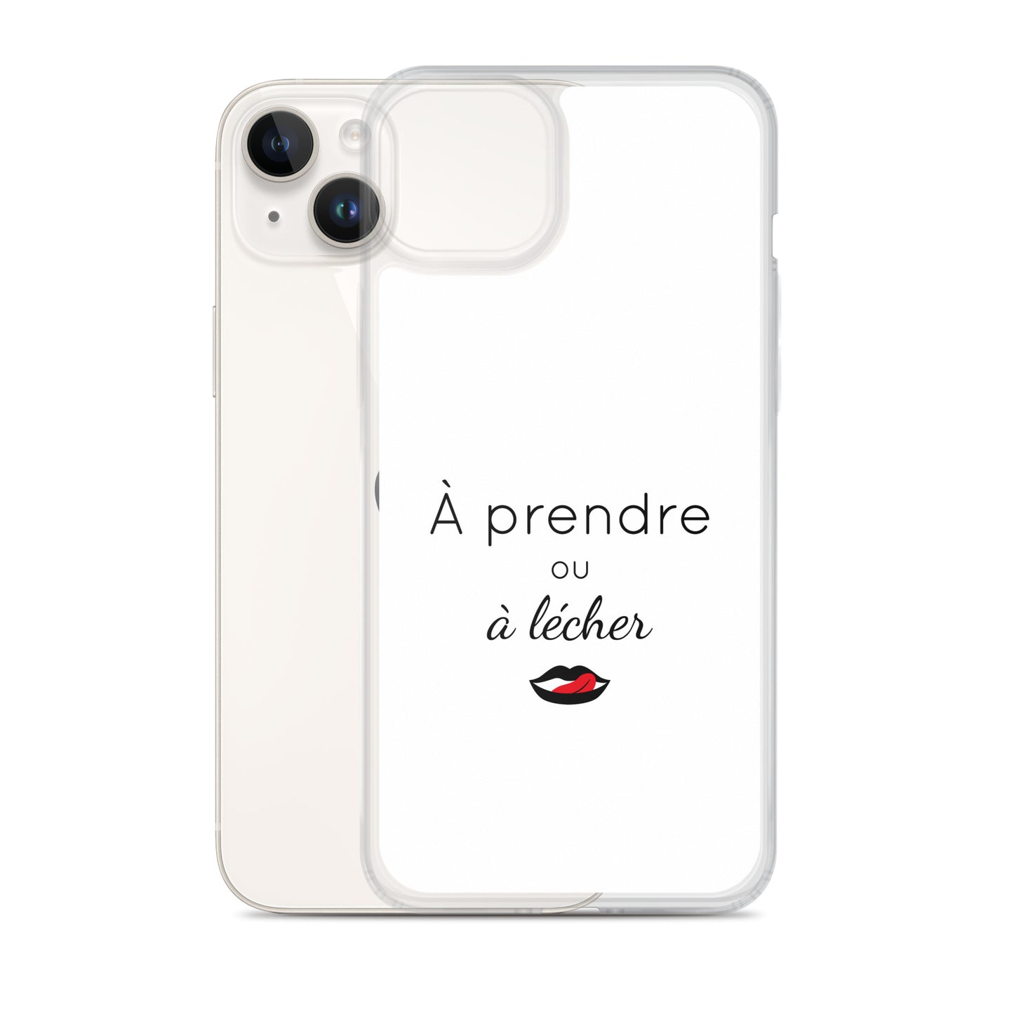 Coque iPhone À prendre ou à lécher iPhone 14 Plus - Sedurro