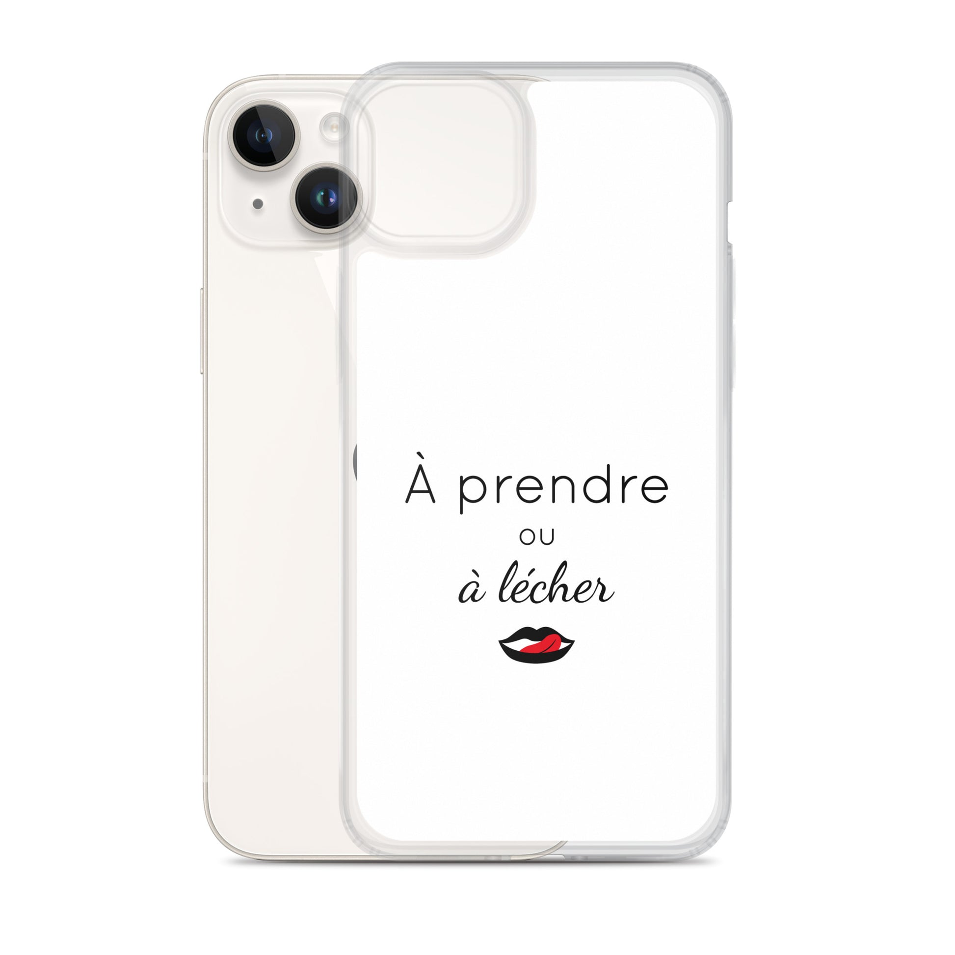Coque iPhone À prendre ou à lécher iPhone 14 Plus - Sedurro