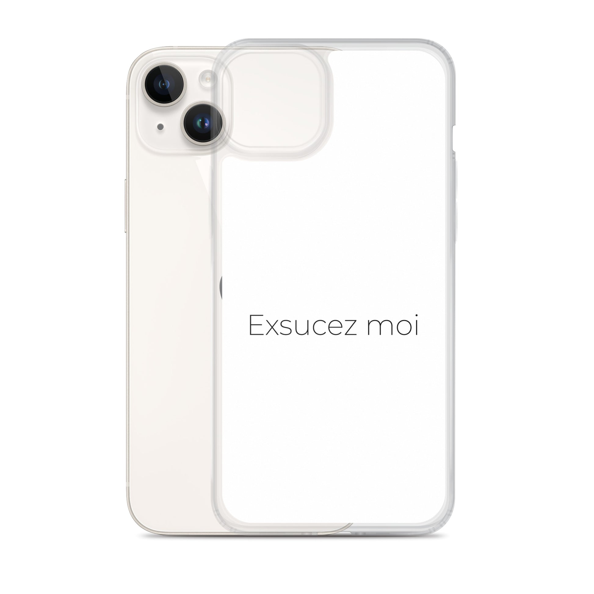Coque iPhone Exsucez moi iPhone 14 Plus - Sedurro