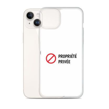 Coque iPhone Propriété privée iPhone 14 Plus - Sedurro