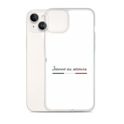Coque iPhone Jeanne au secours iPhone 14 Plus - Sedurro