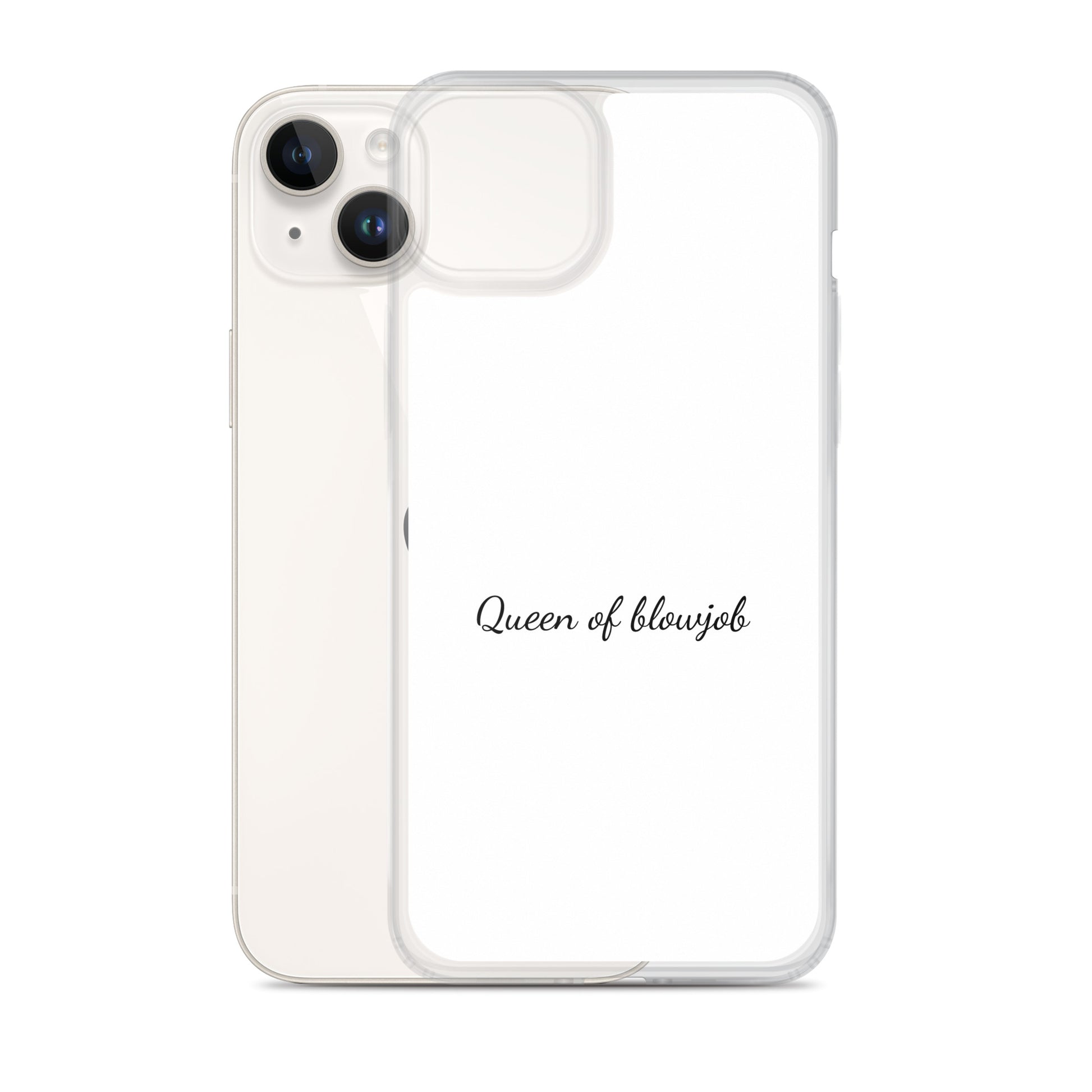 Coque iPhone Queen of blowjob iPhone 14 Plus - Sedurro