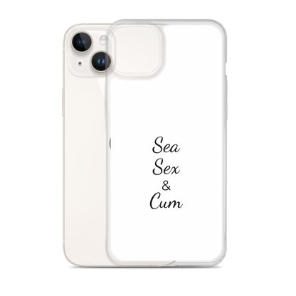 Coque iPhone Sea sex & cum iPhone 14 Plus - Sedurro
