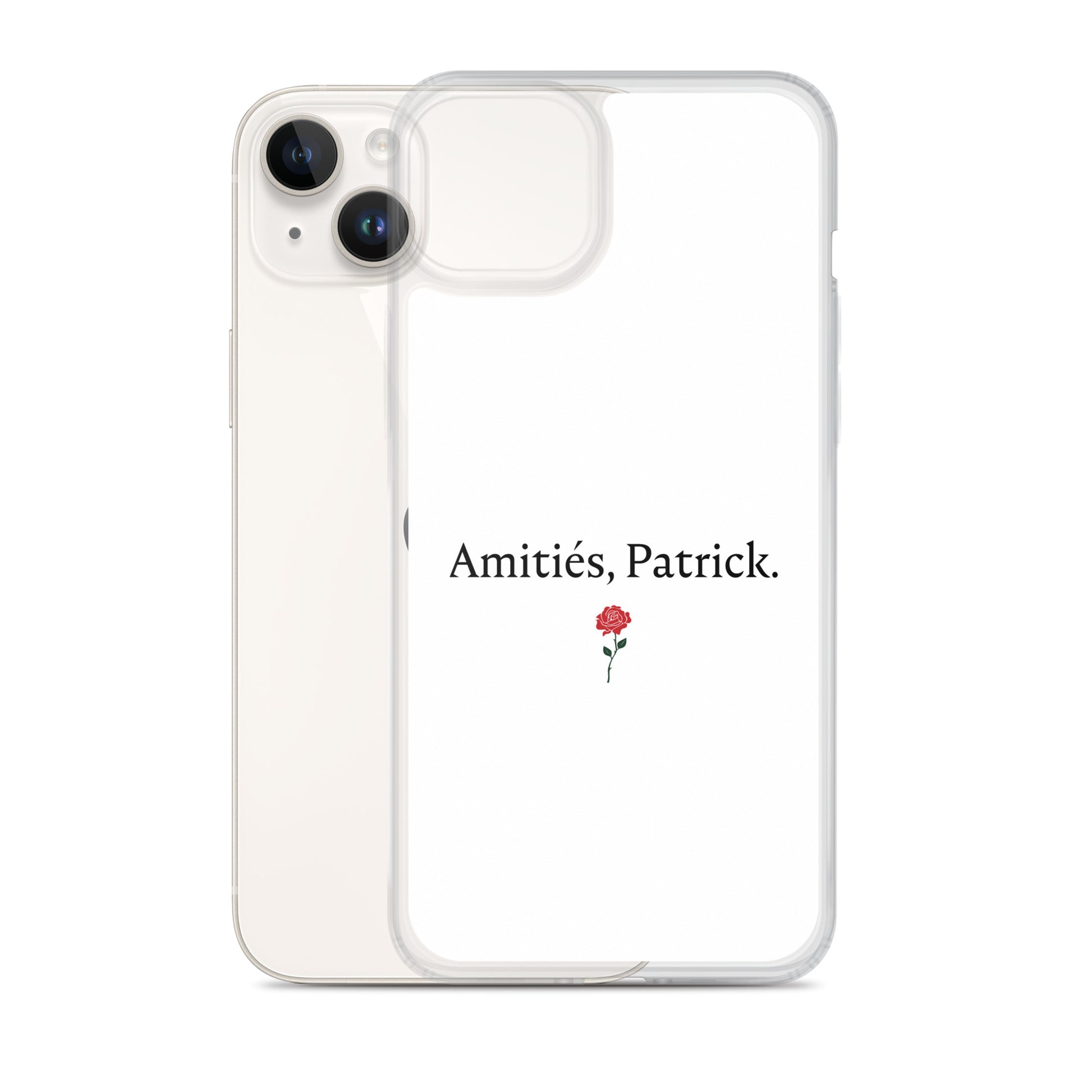 Coque iPhone Amitiés Patrick - Sedurro