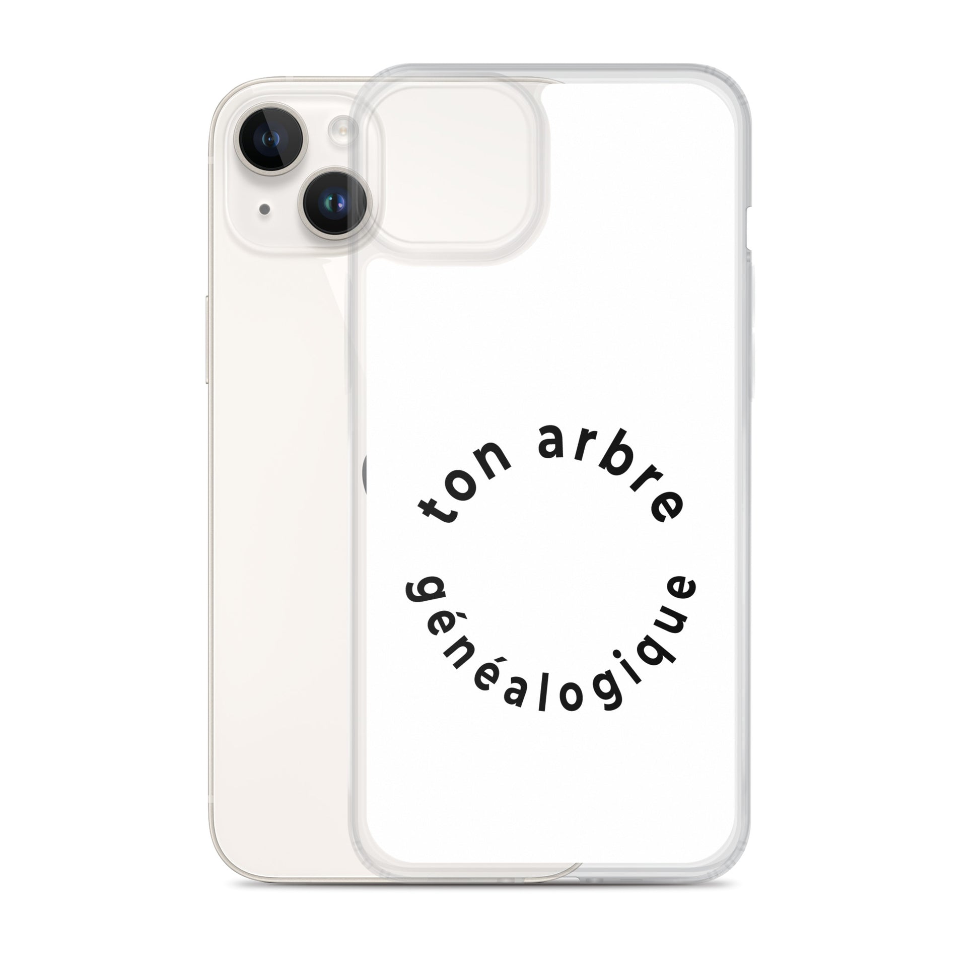 Coque iPhone Ton arbre généalogique en forme de cercle - Sedurro