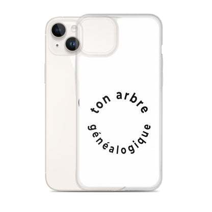 Coque iPhone Ton arbre généalogique en forme de cercle - Sedurro
