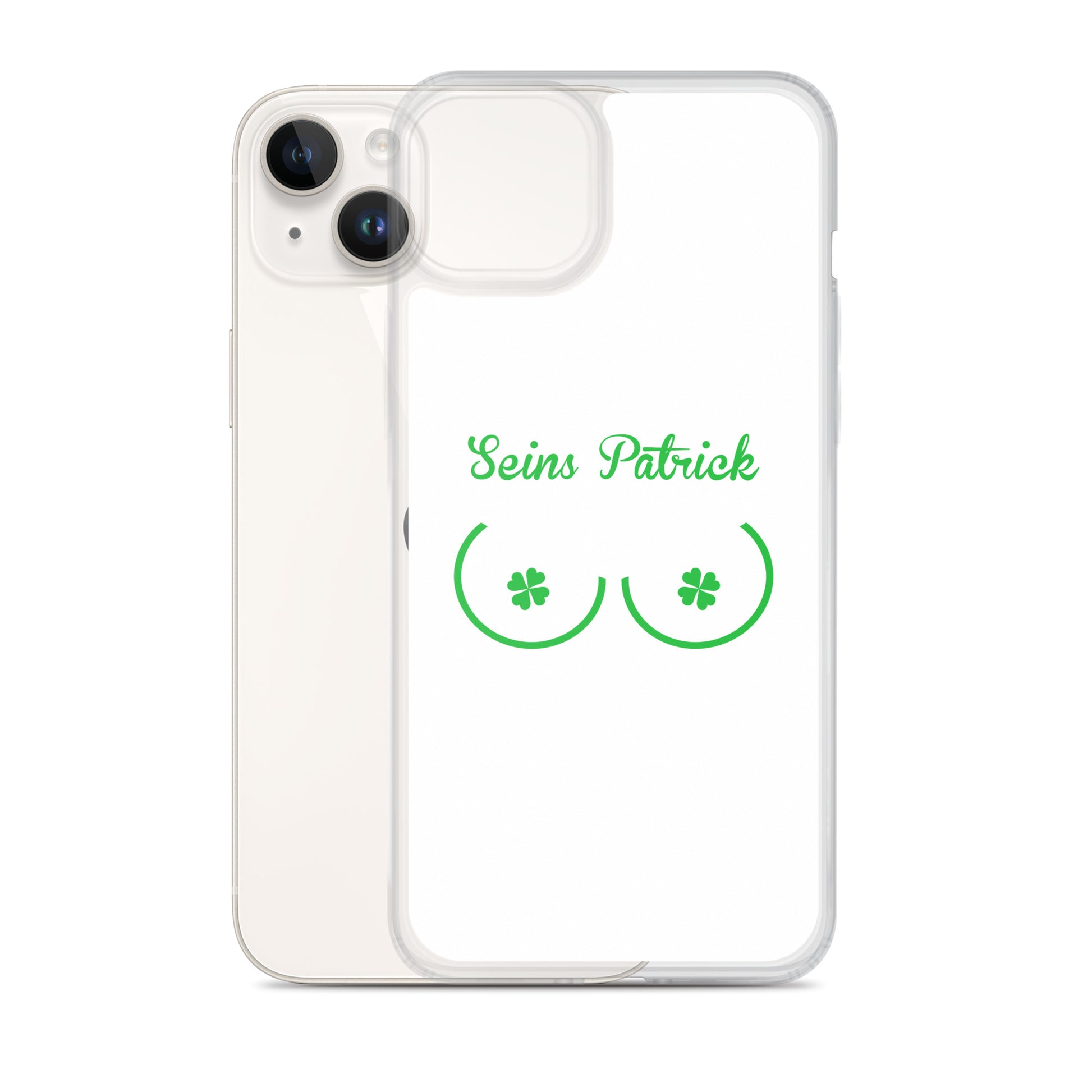 Coque iPhone Seins Saint Patrick - Sedurro