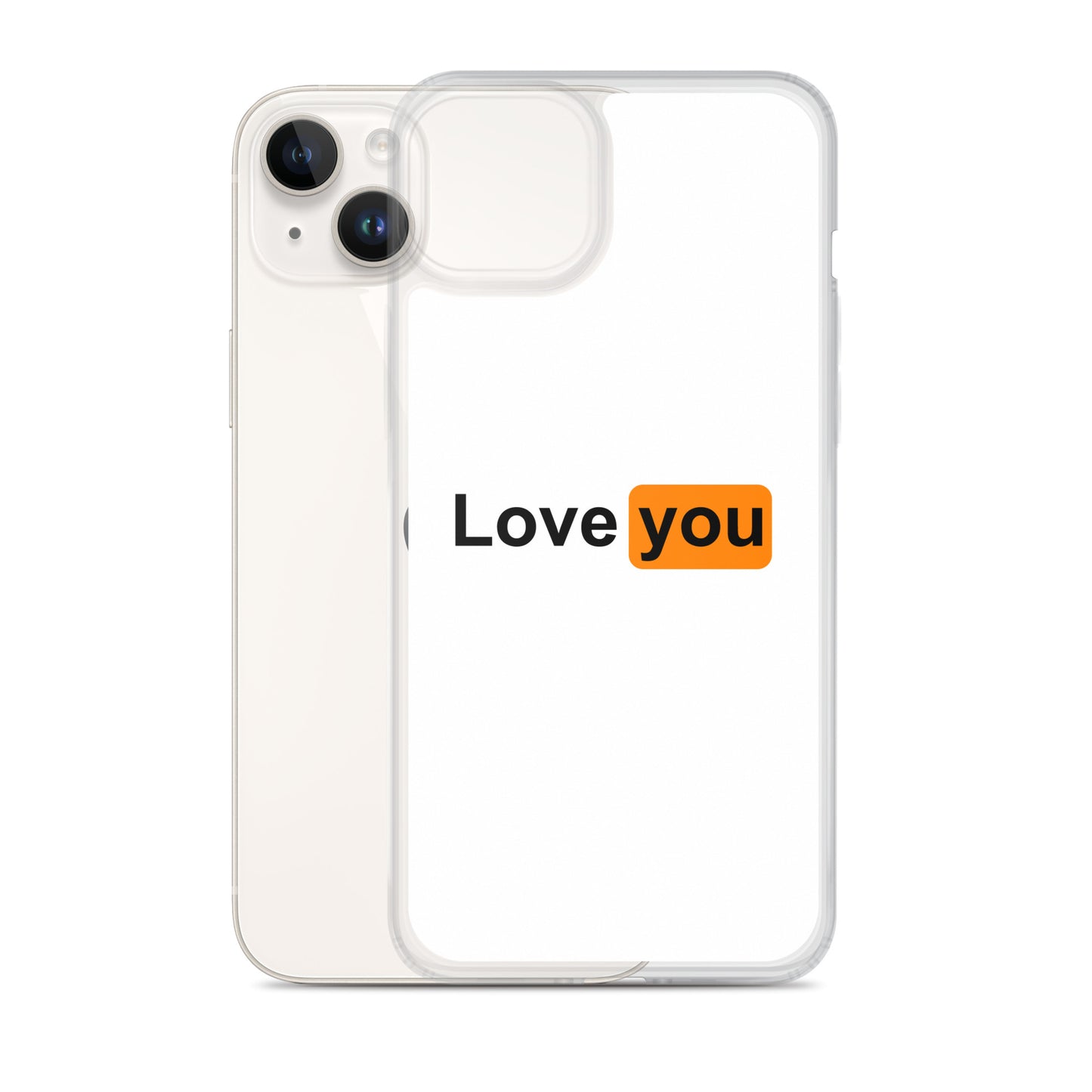 Coque iPhone Love you logo PH - Sedurro