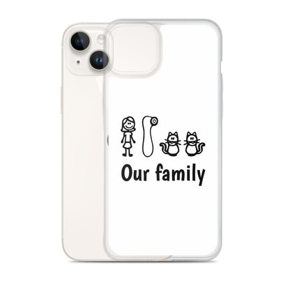 Coque iPhone Our family woman vibrator cats - Sedurro