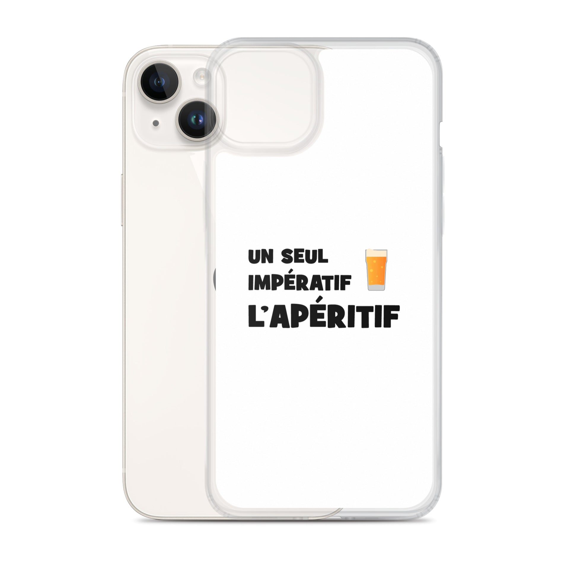 Coque iPhone Un seul impératif L'apéritif - Sedurro