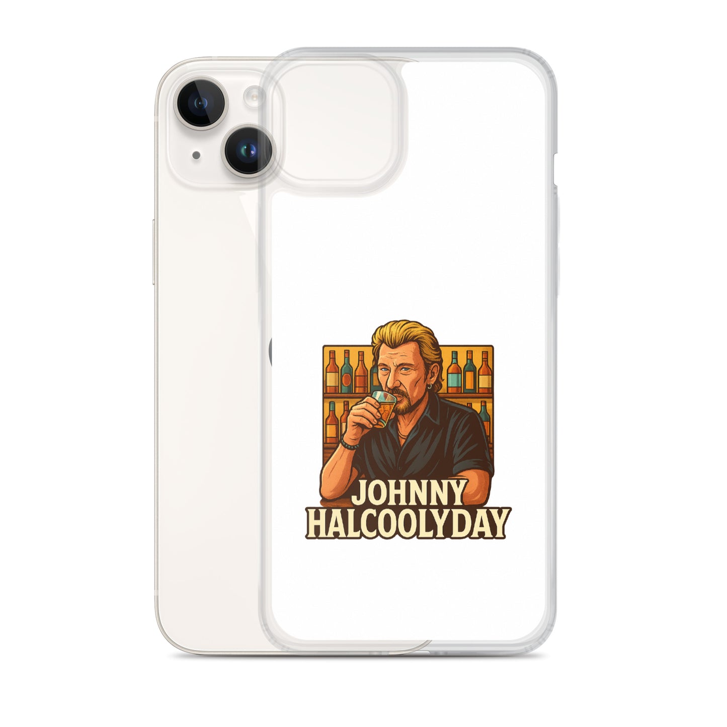 Coque iPhone Johnny Halcoolyday - Sedurro