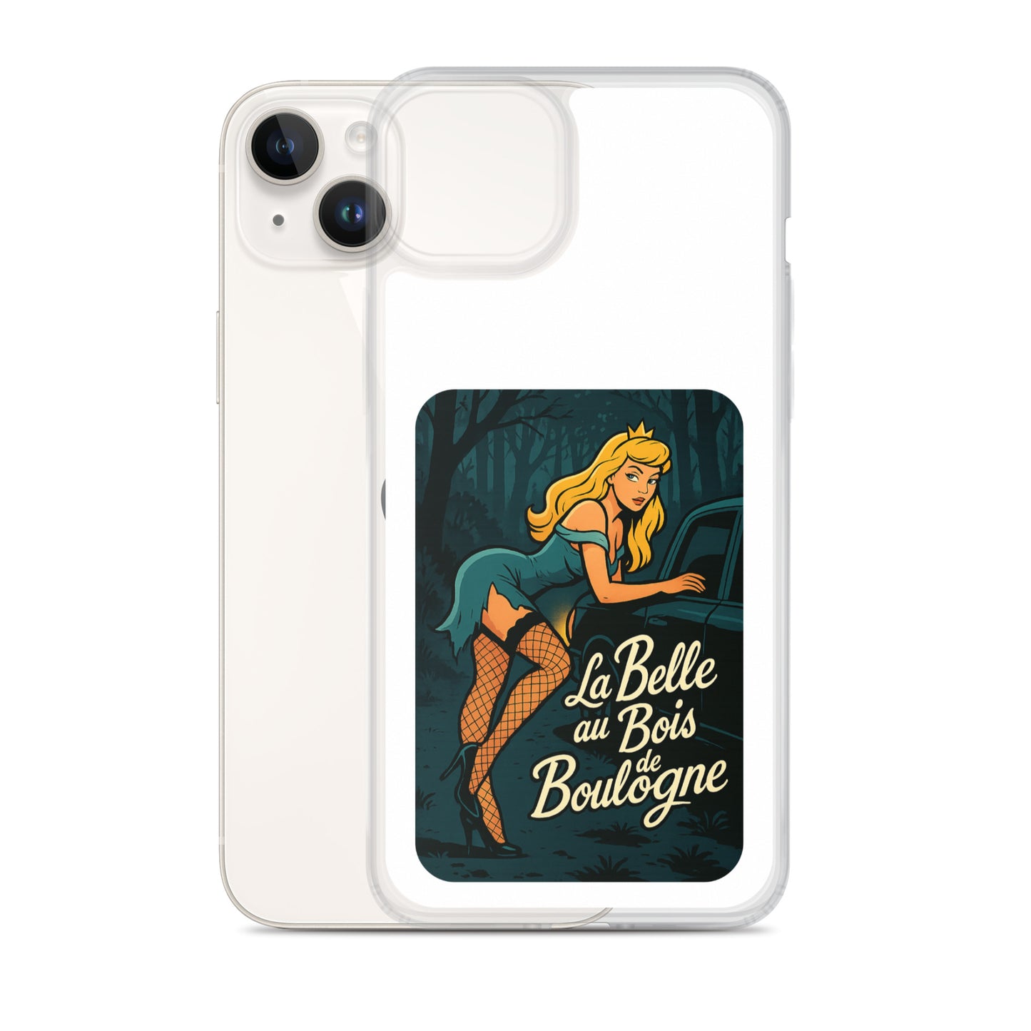 Coque iPhone La Belle au Bois de Boulogne - Sedurro