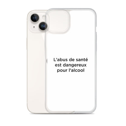 Coque iPhone L'abus de santé est dangereux pour l'alcool - Sedurro