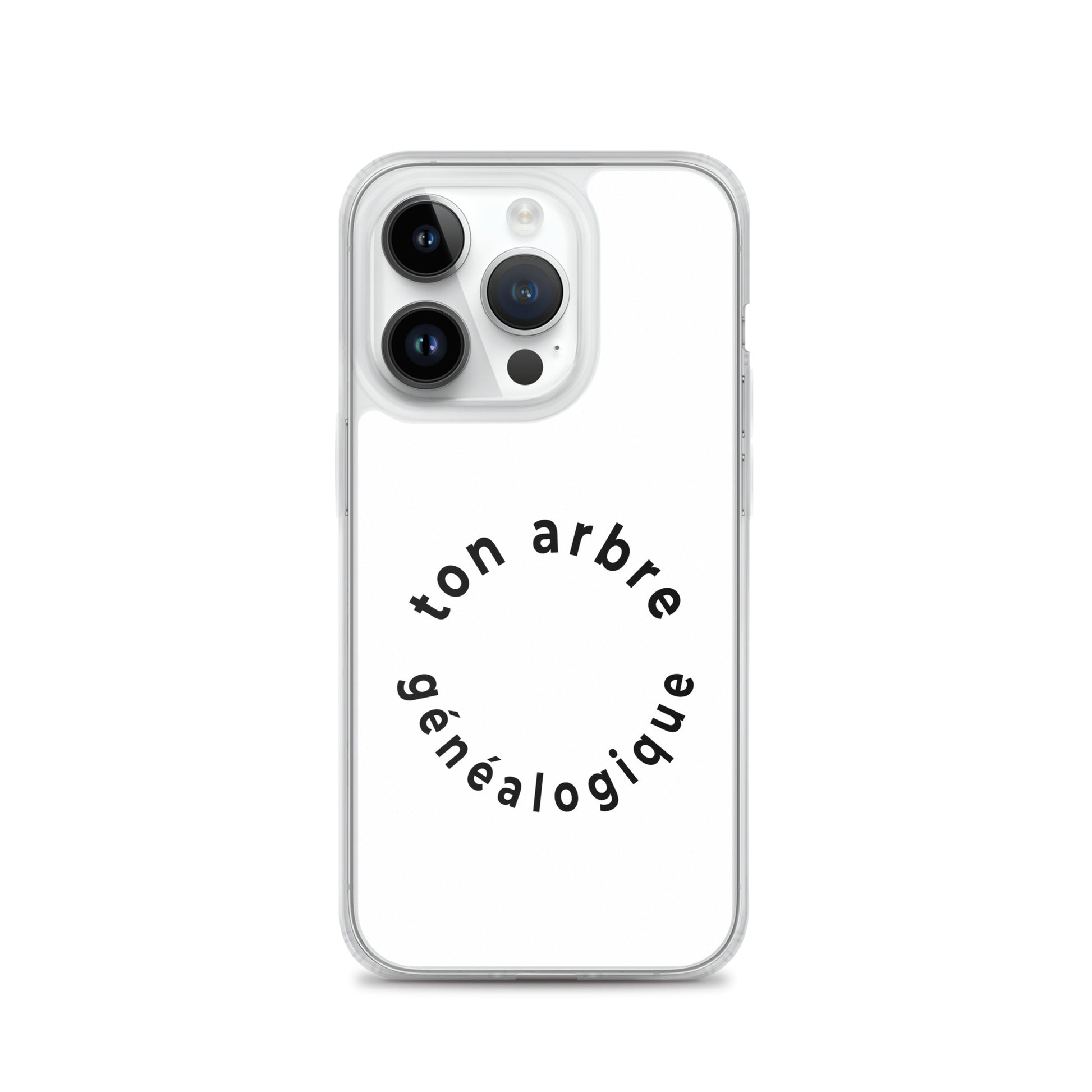 Coque iPhone Ton arbre généalogique en forme de cercle iPhone 14 Pro - Sedurro