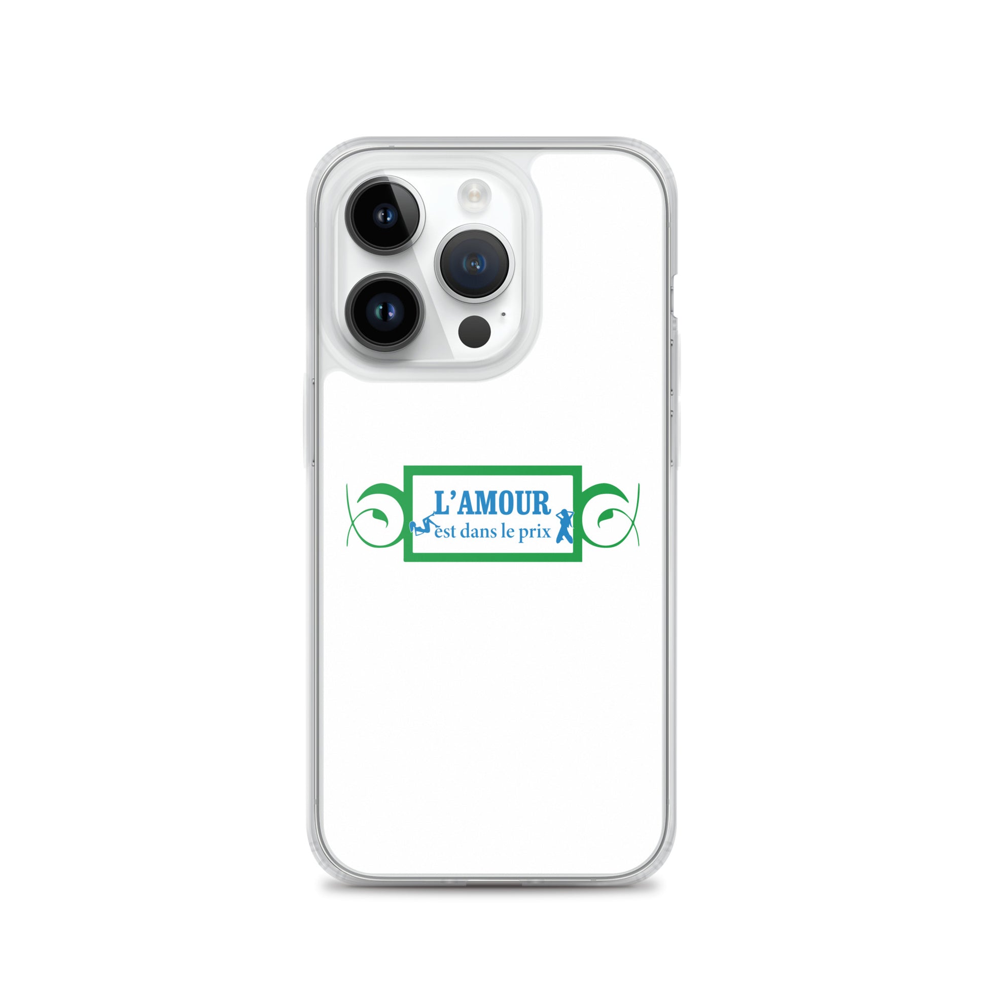 Coque iPhone L'amour est dans le prix iPhone 14 Pro - Sedurro