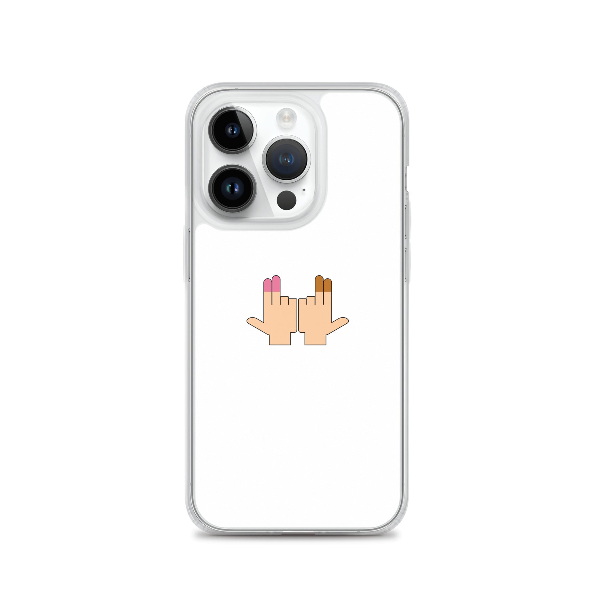 Coque iPhone DP Double péné signe du J seul iPhone 14 Pro - Sedurro
