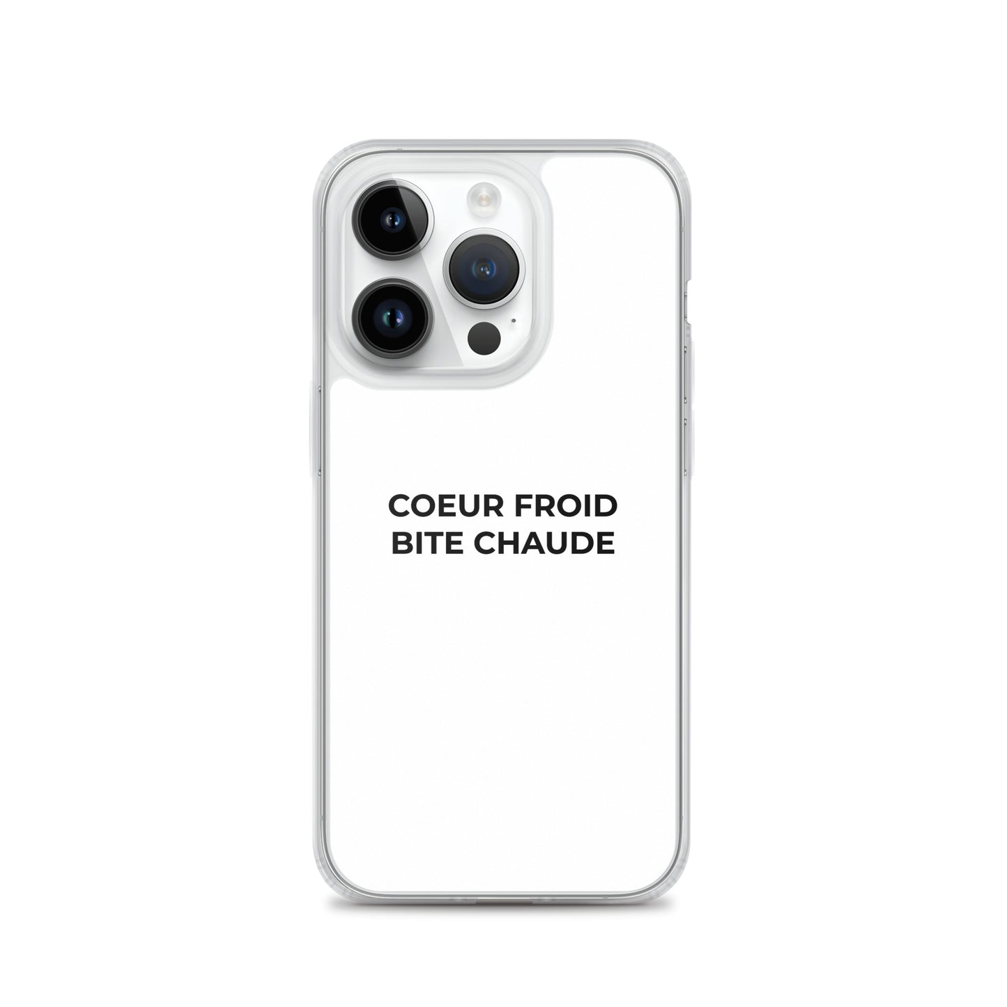 Coque iPhone Cœur froid bite chaude iPhone 14 Pro - Sedurro