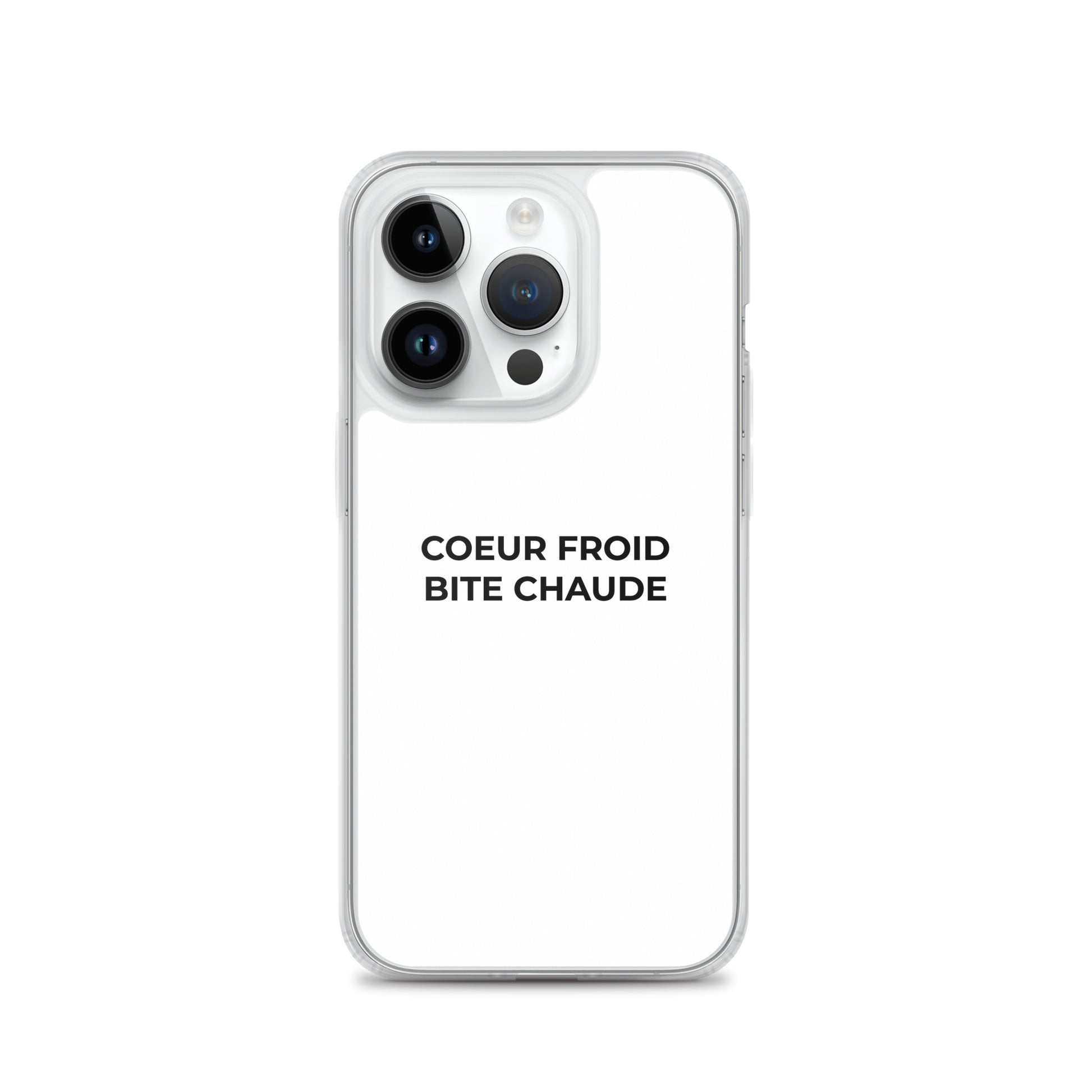 Coque iPhone Cœur froid bite chaude iPhone 14 Pro - Sedurro