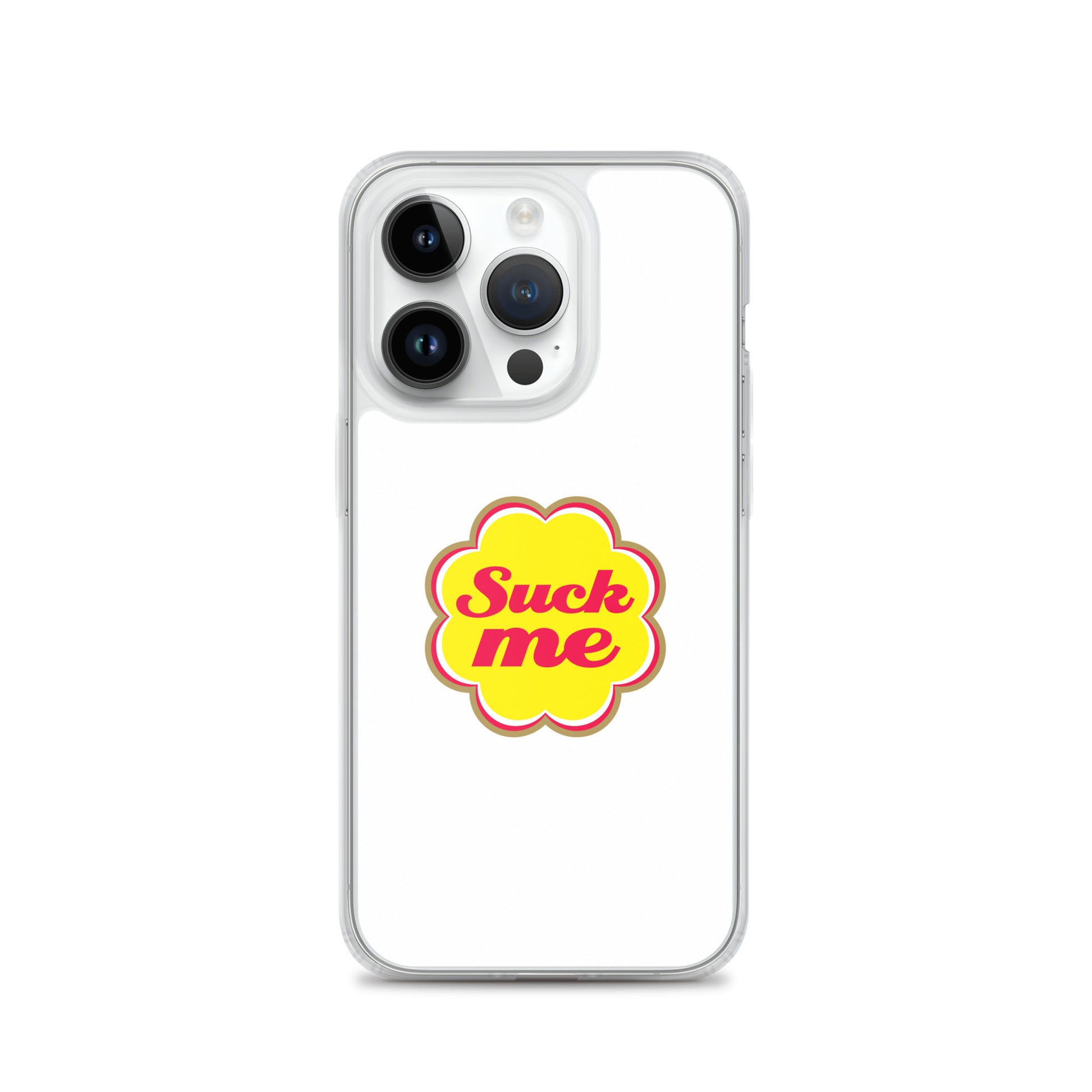 Coque iPhone Suck me sucette chupa iPhone 14 Pro - Sedurro